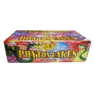  Kembang Api Phyton Cake 1.8 Inch 200 Shots - GE18200A 